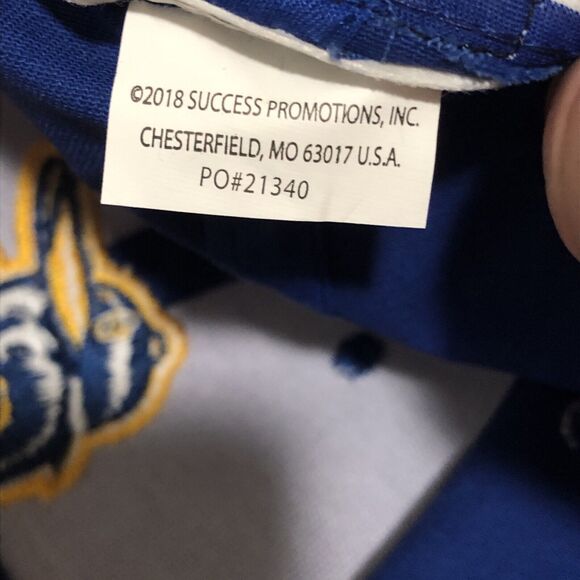 Baltimore Orioles Melonwear Blue & Gold Adjustable Baseball Hat Snapback MLB - Picture 6 of 8